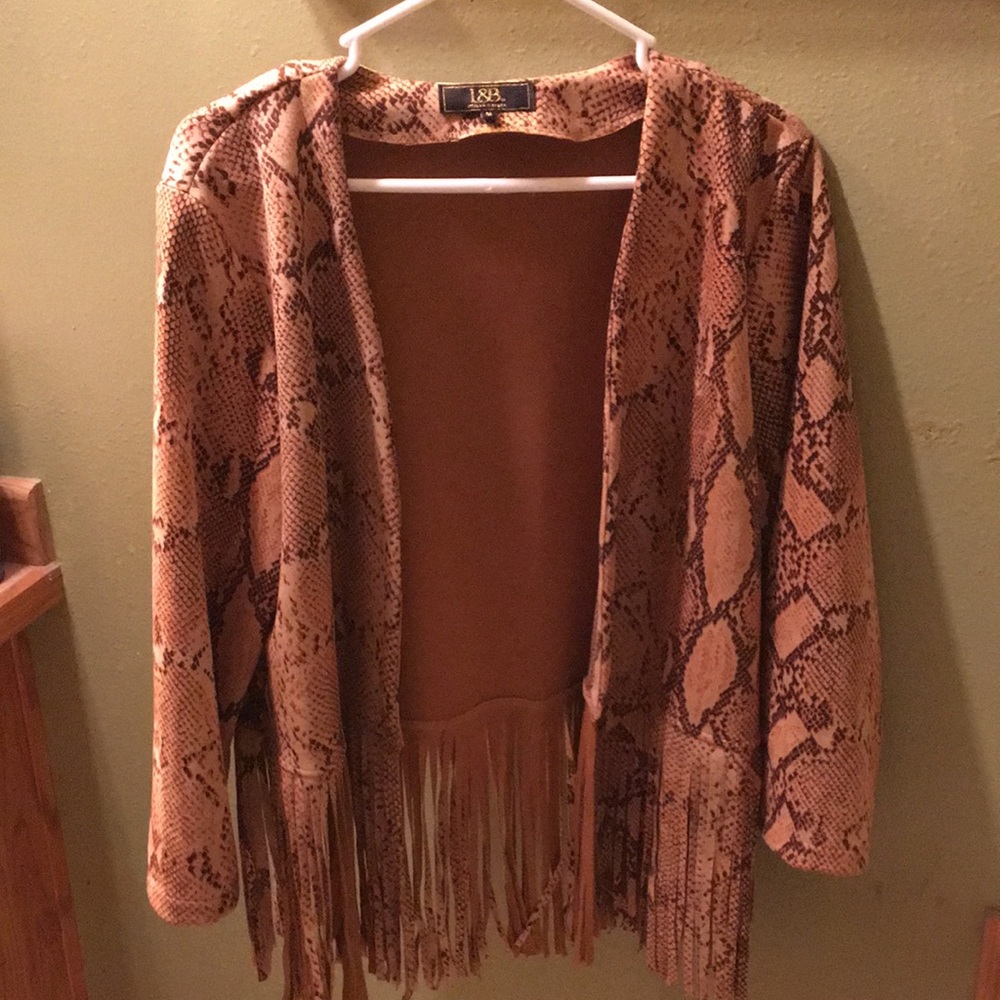 L&B fringe Jacket